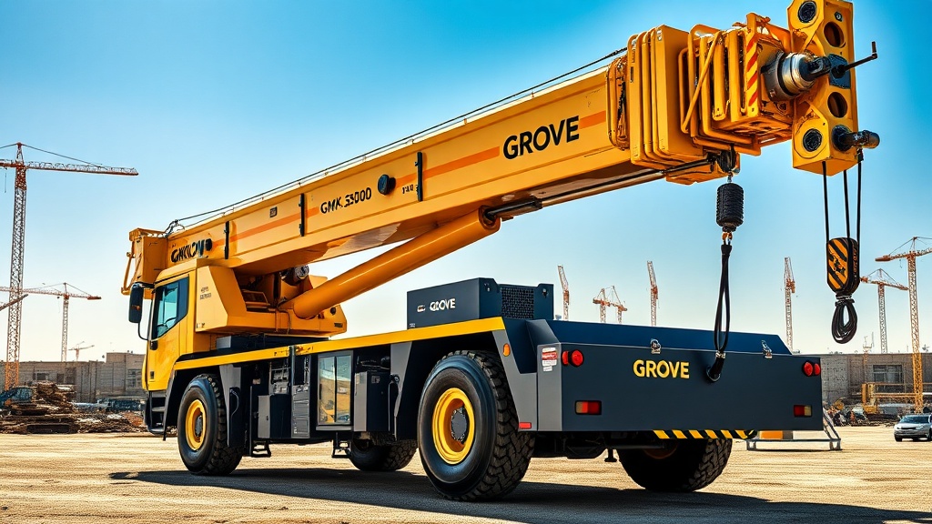 Grove GMK3060 Kaldırma Kapasitesi ve Güç Analizi