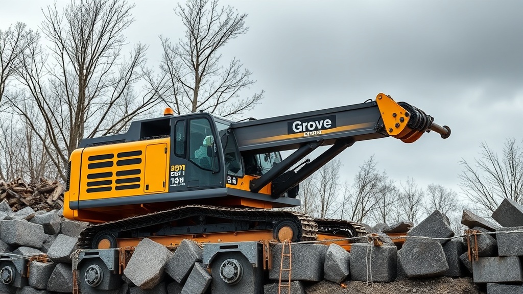 Grove GMK3060 Yükseklik ve Erişim Özellikleri