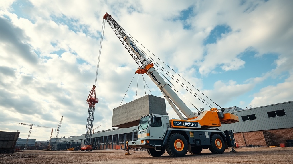 Liebherr LTM 1050-3.1 Yükseklik ve Erişim Özellikleri